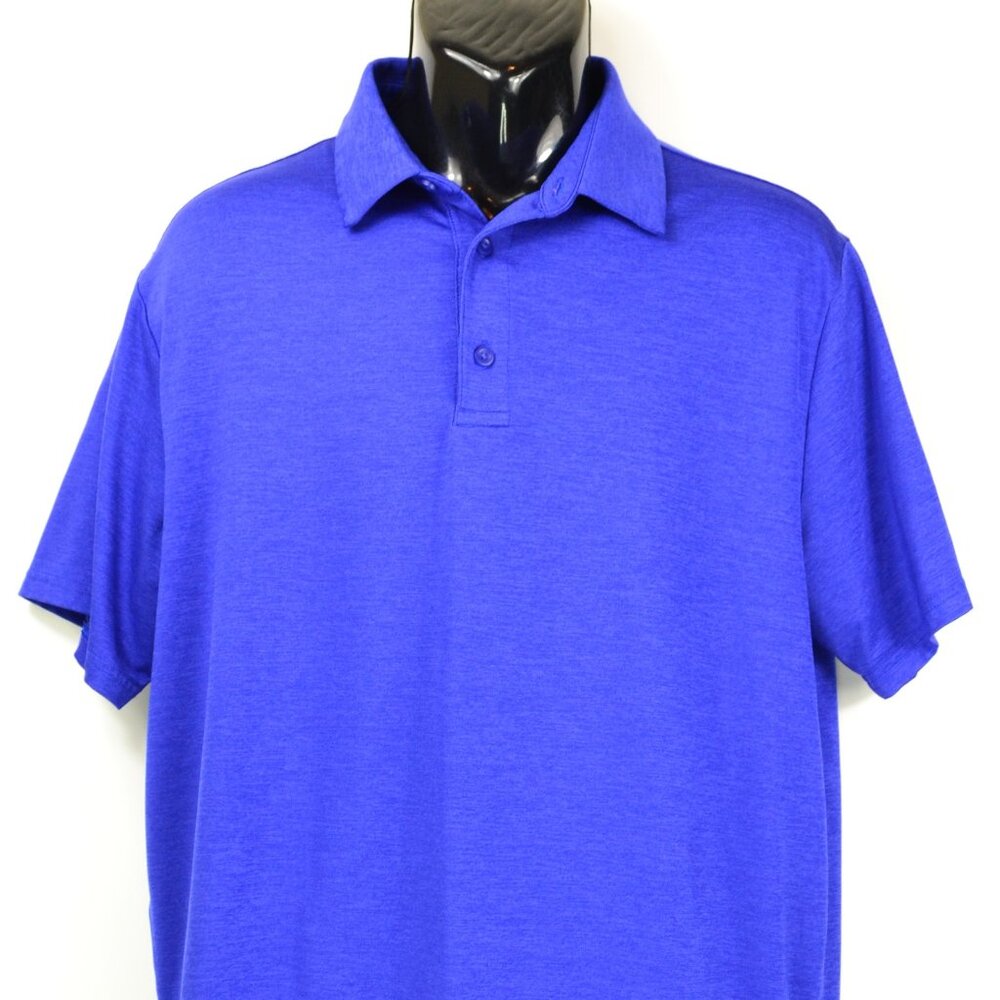 Under Armour Men's Size XL Royal Blue Dri Fit Athletic Polo Shirt NWOT